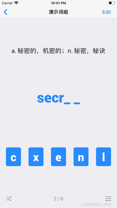List生词本 iOS苹果手机软件下载 教育-第3张