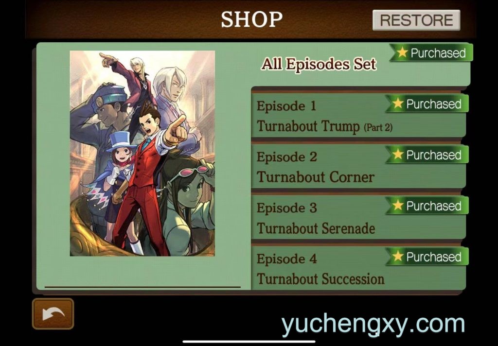 DLC内购完整版-逆转裁判4 Apollo Justice Ace Attorney 内购完整版-第1张