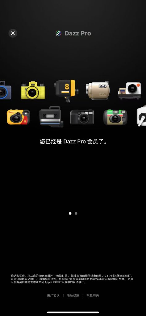 DLC内购完整版-Dazz相机 - 复古胶片和CCD效果 摄影-第5张